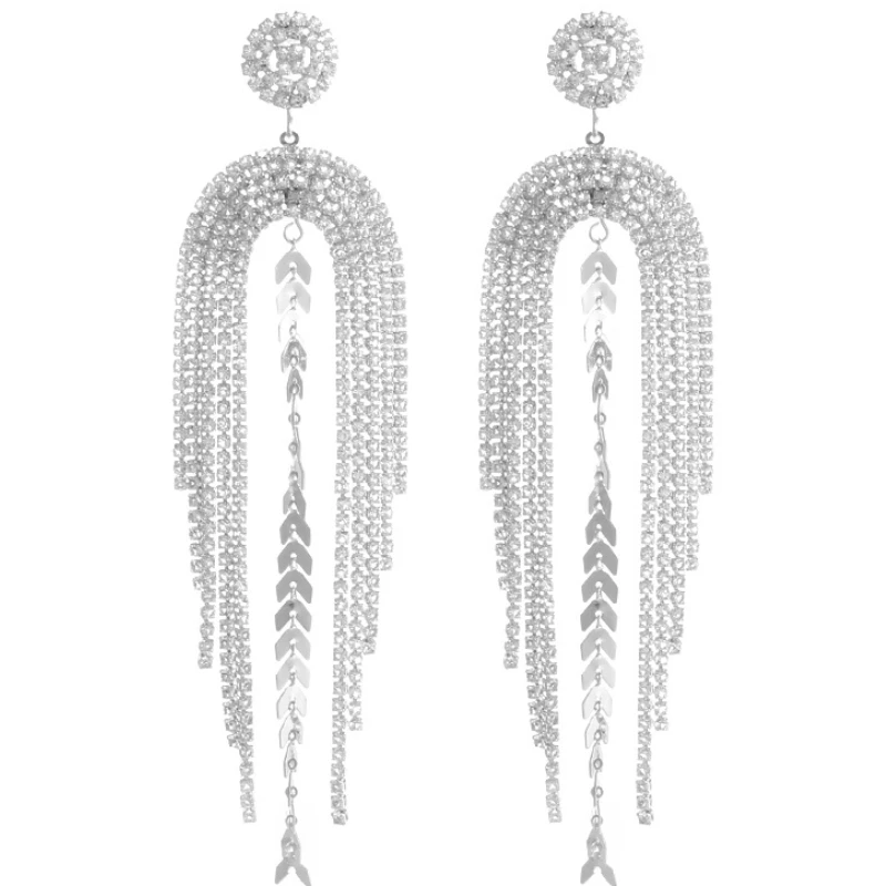 

2022 Temperament Long Tassel Earrings