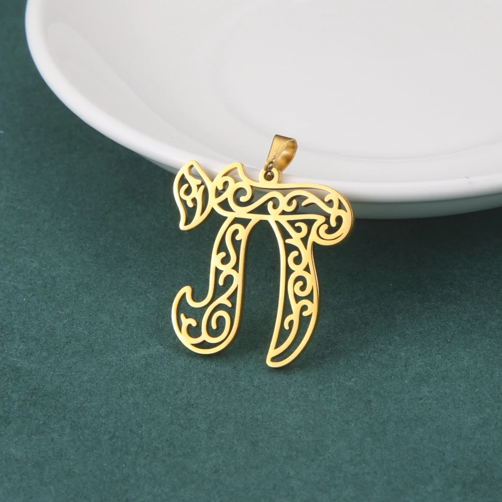 Wholesale 5pcs/Lot Symbol Charms For Jewelry Gifts Making Diy Bracelet Necklace Stainless Steel Pendants Accessories 26.6x27.5mm