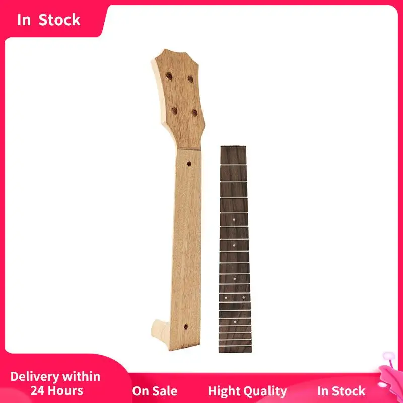 

Ukulele Neck Fingerboard 23"/ 26" Diy Ukulele Fretboard 21 DIY Ukelele Rosewood Concert Stringed Instruments Accessories