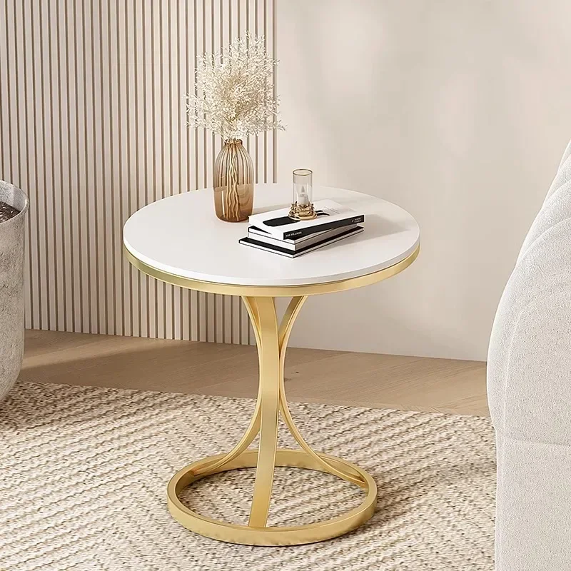 Минималистичный журнальный столик современные круглые уникальные столы из