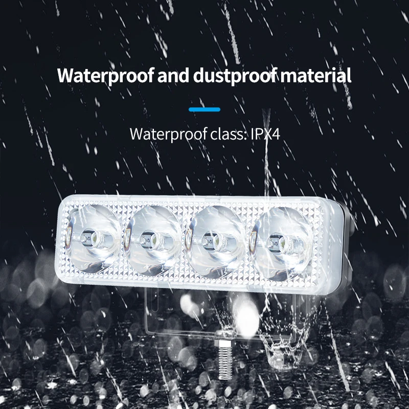 2 шт. Светодиодный прожектор для мотоцикла