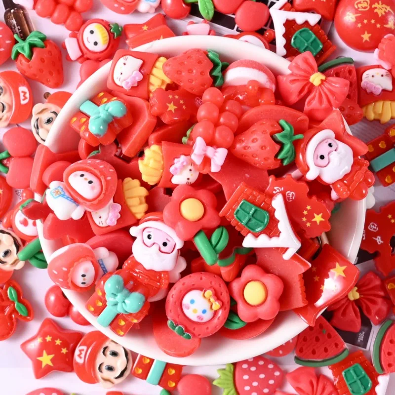 Резиновые Аксессуары Мультяшный Кремовый Клей Имитация Модной Полиэстеровой