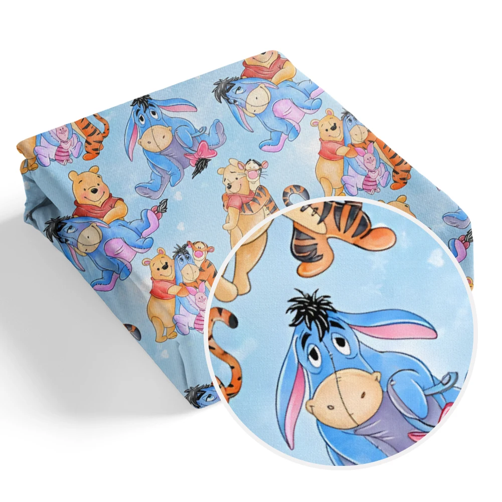 

Ткань хлопчатобумажная «Винни-Пух», 50*145