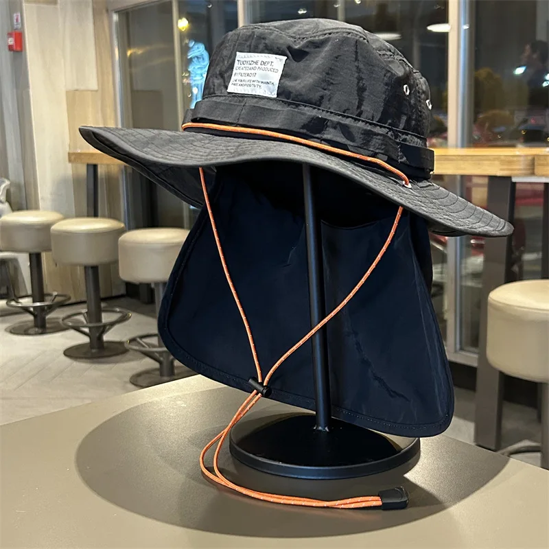 Быстросохнущая уличная Солнцезащитная шляпа для мужчин и женщин летняя