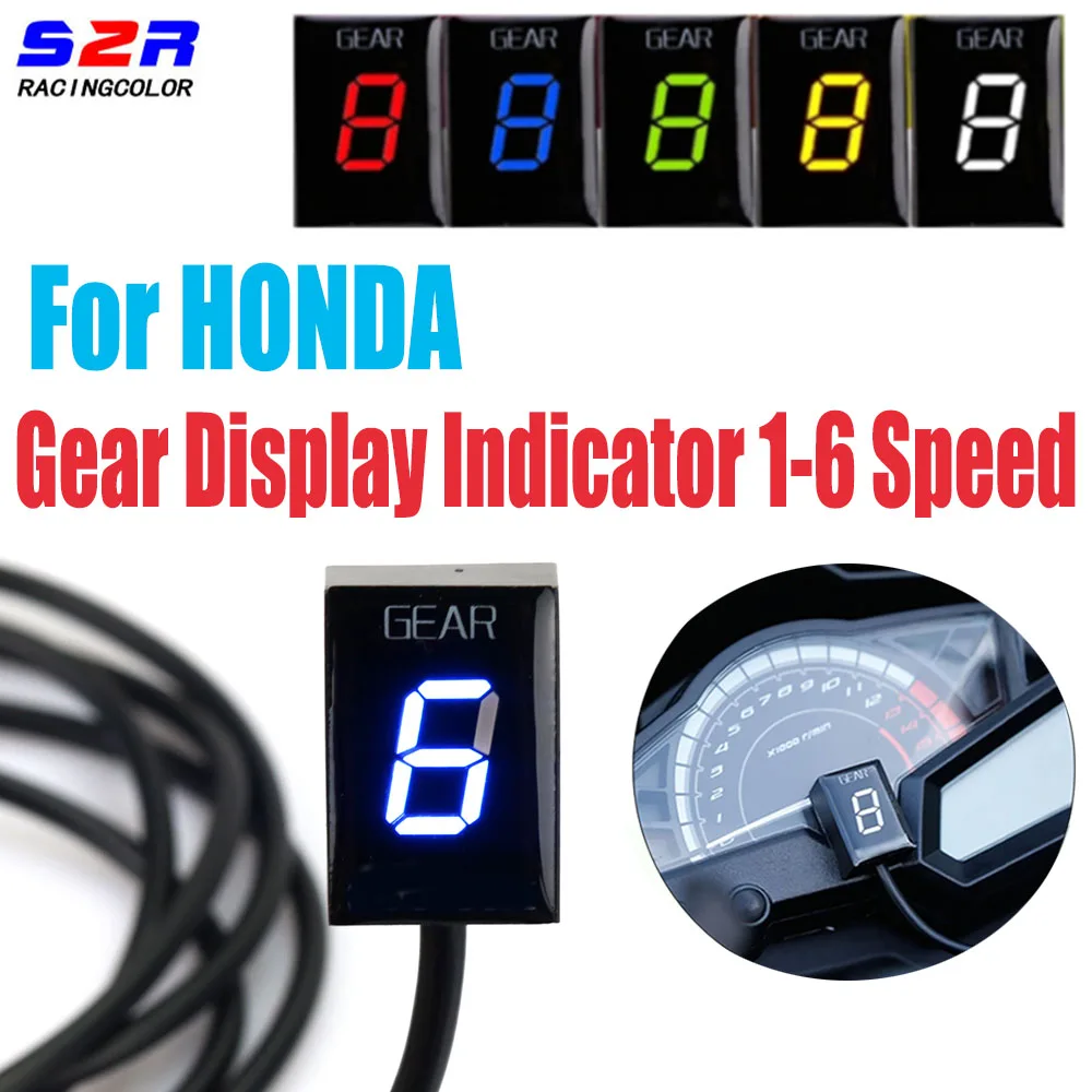 

Индикатор шестерни для Honda VTX1800 XL125V XL700V XL1000V TRX ATVs CB300R GL1800 CTX1300 ST1300 VTR250 CB300F CB650F