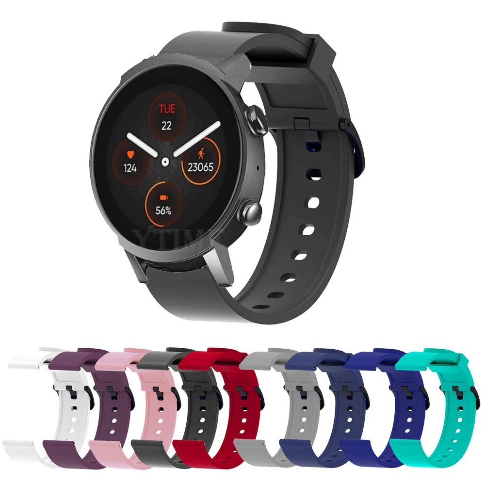 

Силиконовый ремешок для смарт-часов Haylou RS4 Plus /LS02, 20 мм