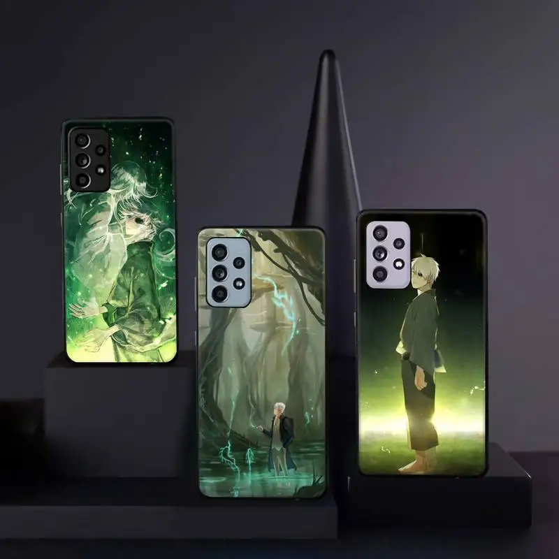 

Mushishi Japanese Anime Phone Case For Samsung galaxy A S note 10 12 20 32 40 50 51 52 70 71 72 21 fe s ultra plus