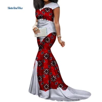 dashiki african dresses for women bazin african clothing women print long lace evening party dresses african dresses wy3452
