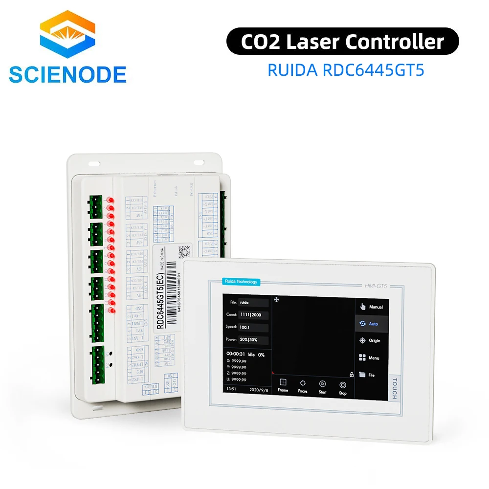 Scienode Ruida RDC6445GT5 CO2 лазерное управление ler карта управления панель сенсорного