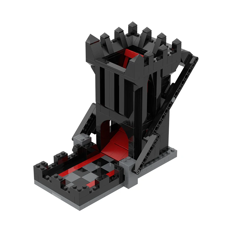 Self-Loading Dice Tower Building Block Model Kit for Dungeonsed Co-operative Roleplaying Game Modular Prop Edu STEM Brick Toys