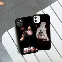 fhnblj baki the grappler japanese anime phone case silicone pctpu case for iphone 11 12 13 pro max 8 7 6 plus x se xr