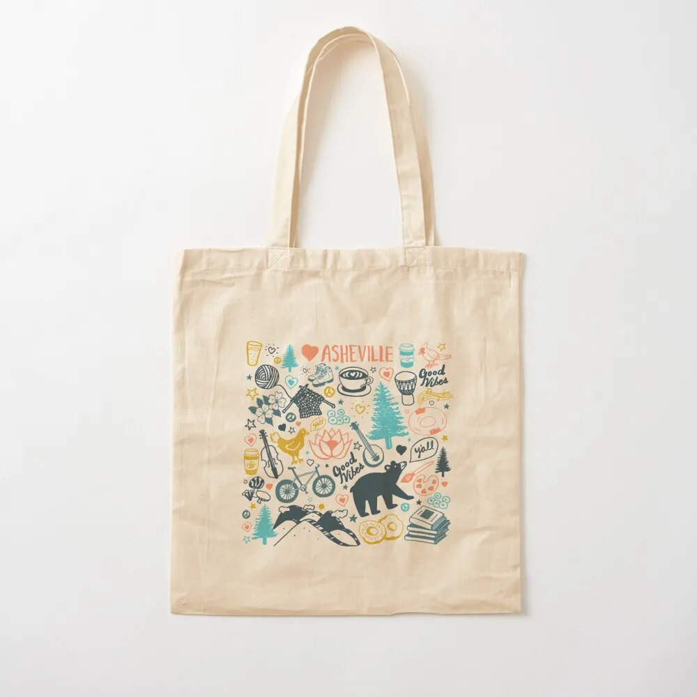 Женская сумка-тоут The Life in Asheville тканевый саквояж для покупок тоут