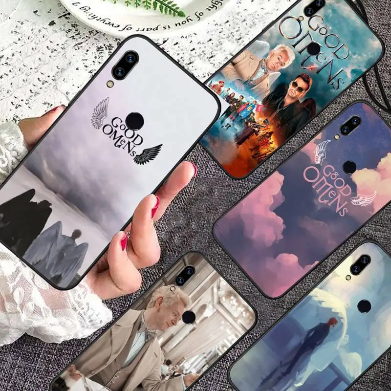

Good Omen TV series Phone Case For Xiaomi Redmi note 7 8 9 11 i t s 10 A poco f3 x3 pro lite funda shell coque cover