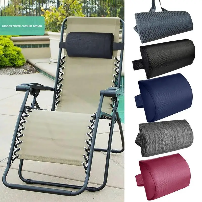 Pillow Camp Terrace Lounge Chair Lunch Break Rest Pillow