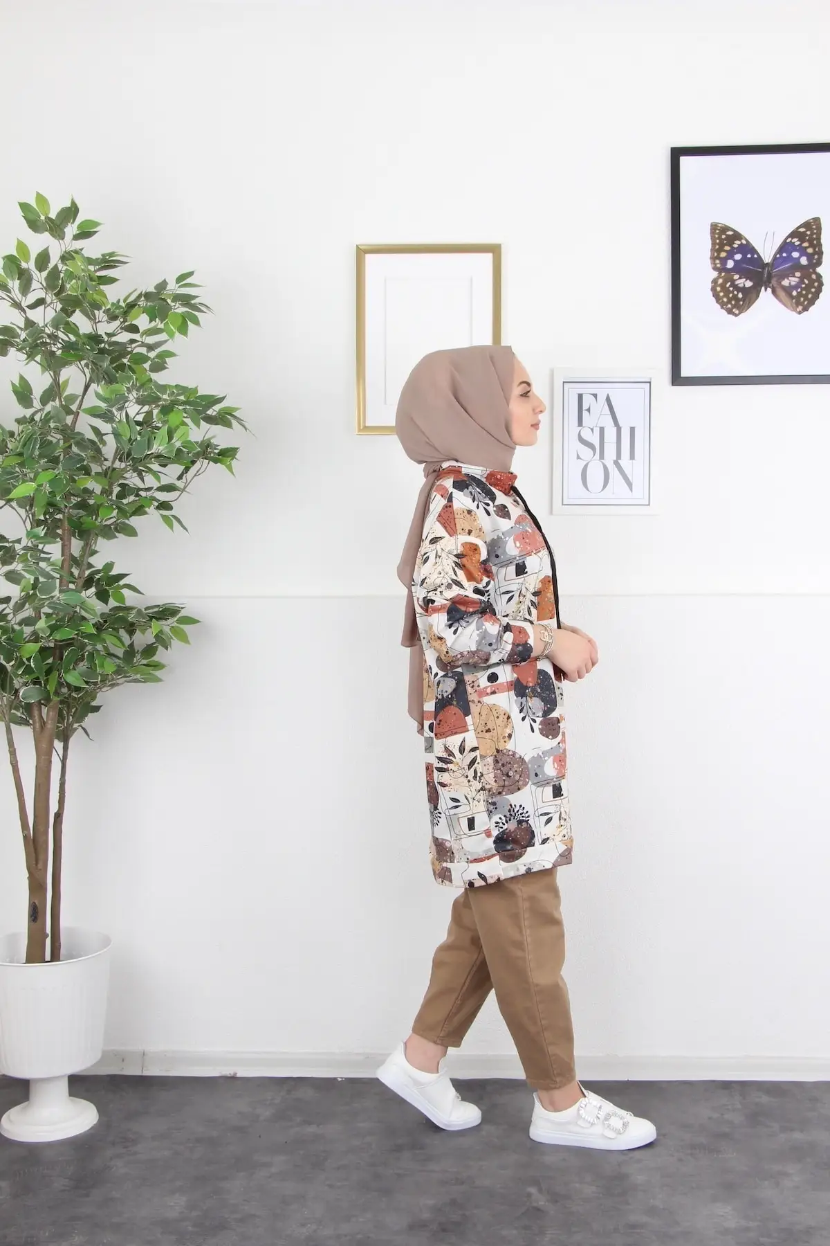 

Women Tan Hijab Sweatshirts Women Muslim Sweatshirt 2021 Fashion