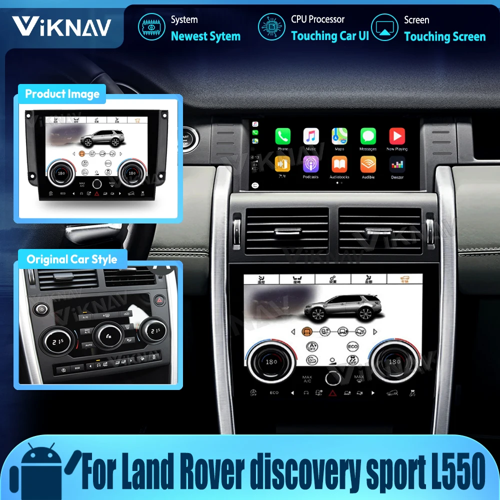 

10.4inch For Land Rover discovery sport L550 2015-2019 AC Air Conditioning Panel Climate Control LCD Screen HD Touch