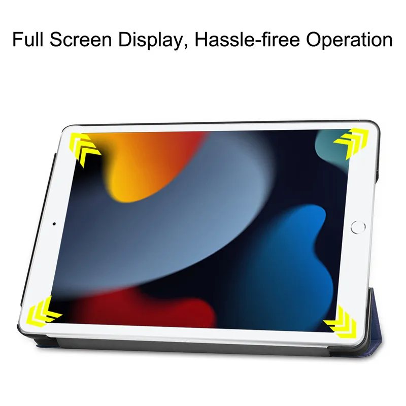 Для iPad 9 2021 Чехол для планшета 10 2-дюймовый магнитный кожаный защитный чехол 2 9-го