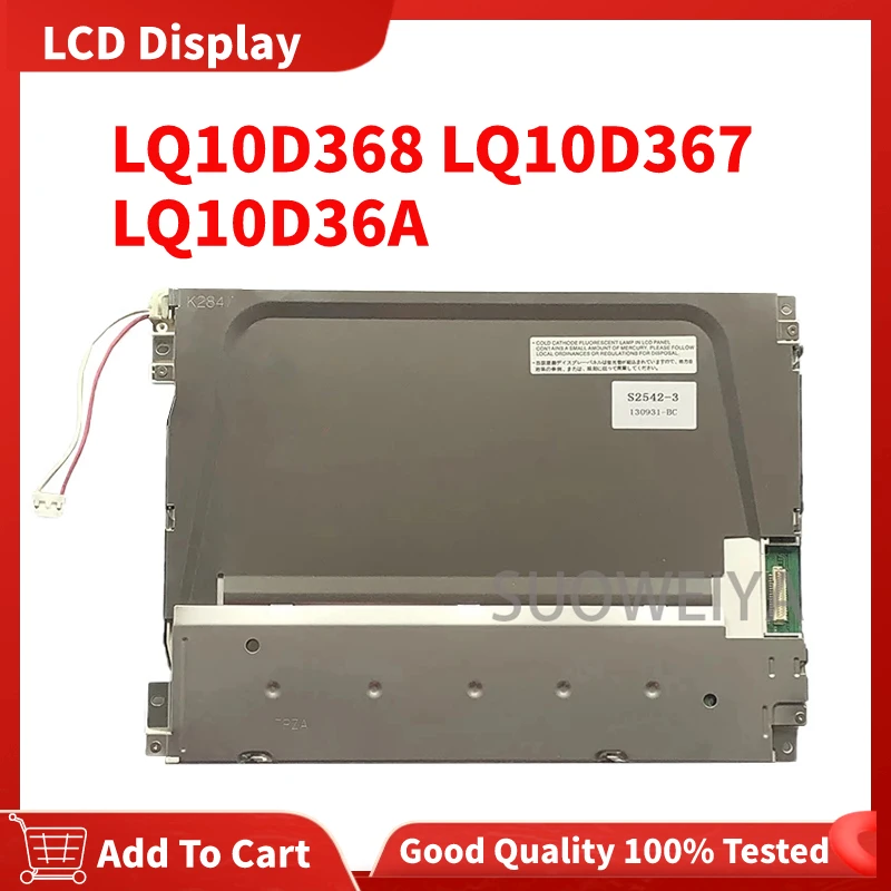 

Оригинальный Новый LQ10D368 LQ10D367 LQ10D36A для Sharp 100% протестированные 3,5-дюймовые ЖК-панели модули дисплея 10,4 (RGB)× 640 Бесплатная доставка