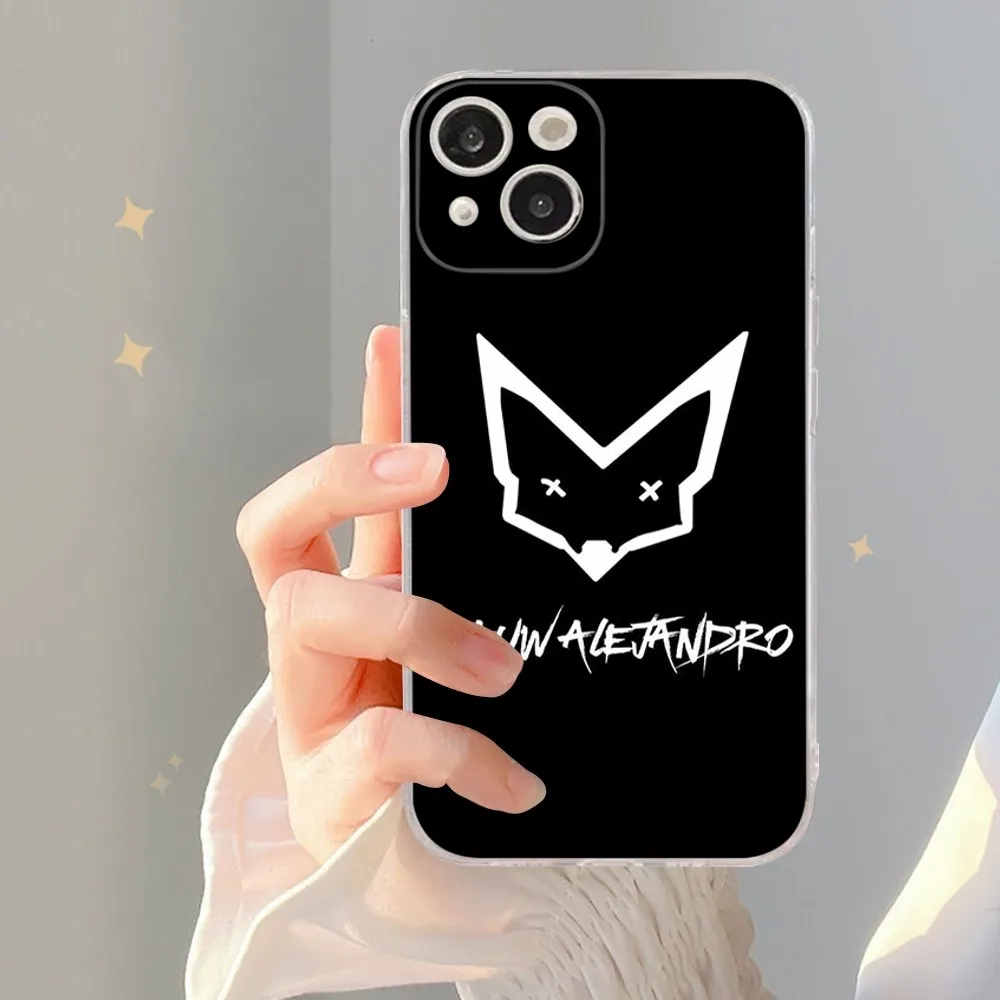 Силиконовый мягкий чехол R-Rauw A-Alejandr для iphone 15 14 13 12 11 Pro Mini XS MAX 8 7 6 Plus X XR