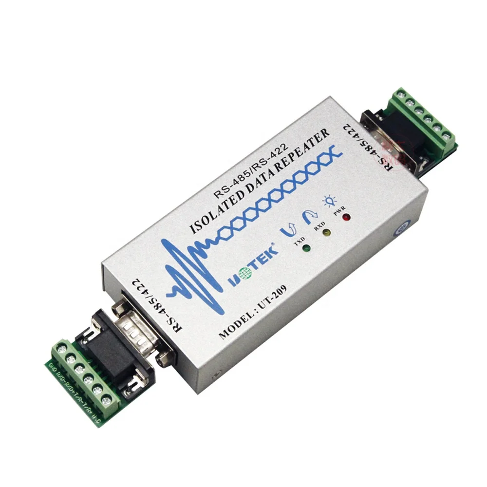 

UT-209 RS485/422 ретранслятор промышленного класса фотоэлектрический изоляционный сигнал преобразователь усилителя