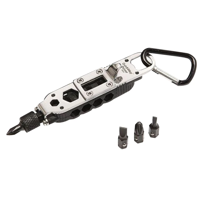 

448D Mini многофункциональный брелок для ключей EDC карманные инструменты для выживания в дикой природе многофункциональная отвертка ручные ин...