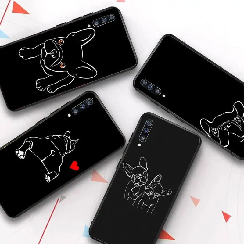 

French Bulldog Phone Case for Samsung Galaxy A 51 30s a71 Soft Silicone Cover for A21s A70 10 A30