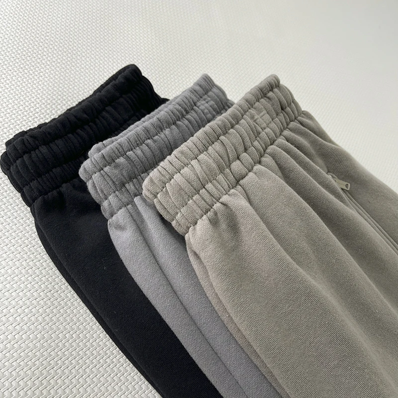 Высококачественные модные фирменные спортивные брюки Kanye West 100% хлопок