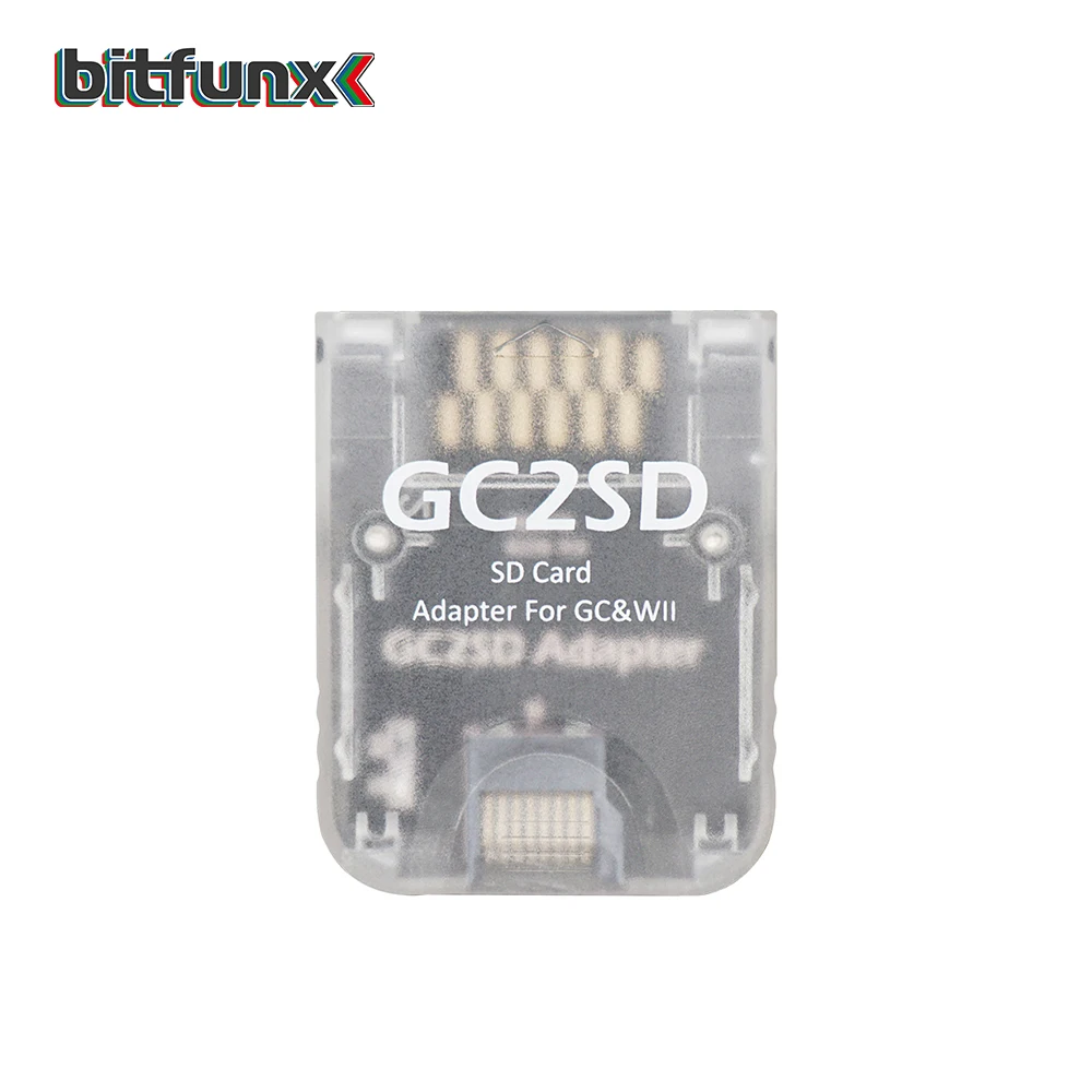 Bitfunx GC2SD Micro SD Card Adapter Memory Card Adapter Swiss for Nintendo GameCube Wii Consoles SD2SP2 images - 6