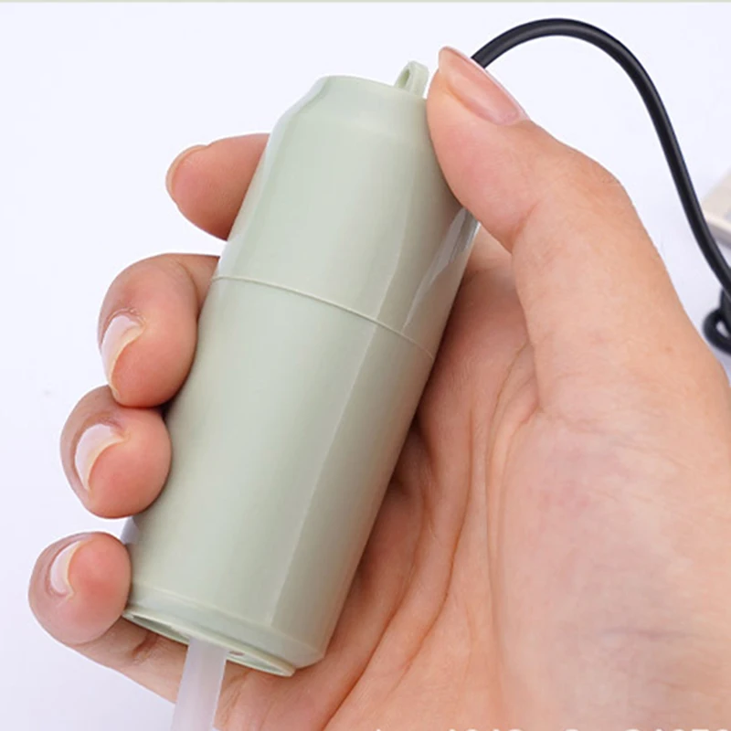 Портативный Кислородный воздушный насос для аквариума USB бесшумный компрессор