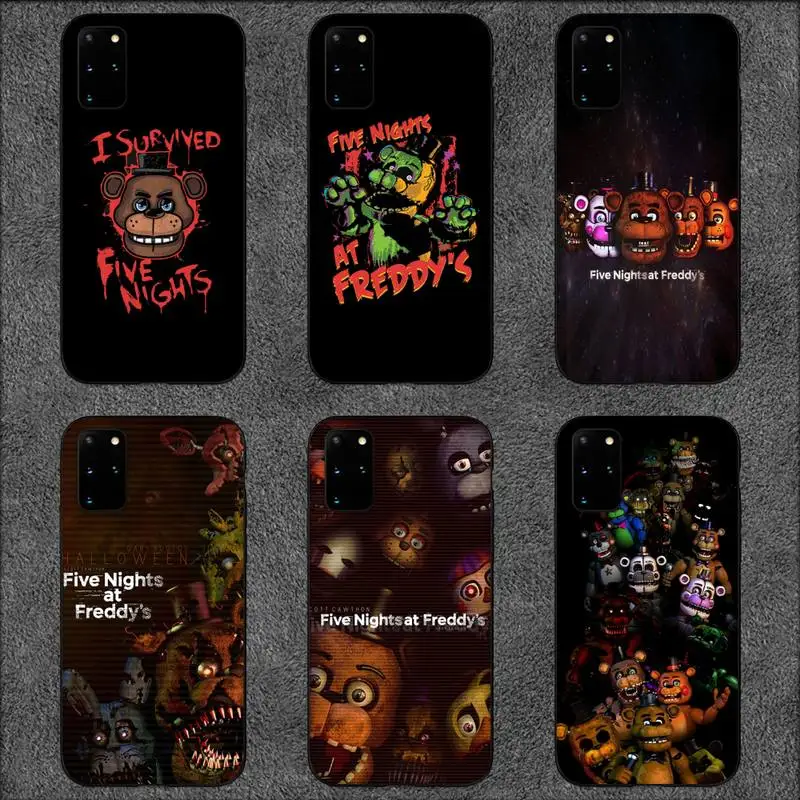 Fnaf Five-nights-At-Freddys Phone Case For Samsung Galaxy S10 S20 S21 Note10 20Plus Ultra Shell