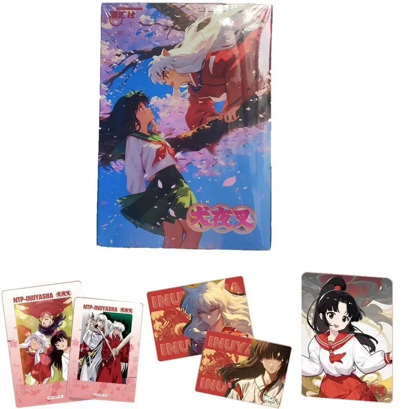 LEKA Inuyasha Коллекционные карты Higurashi Kagome Kikyo Бумажная карта Аниме Персонаж Игровая