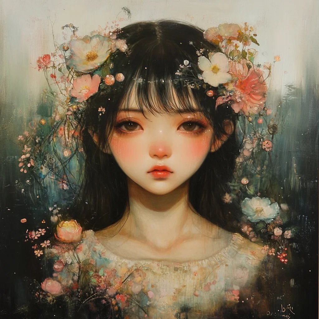 Aki Iori Megu Airi Aoi аниме постер на холсте