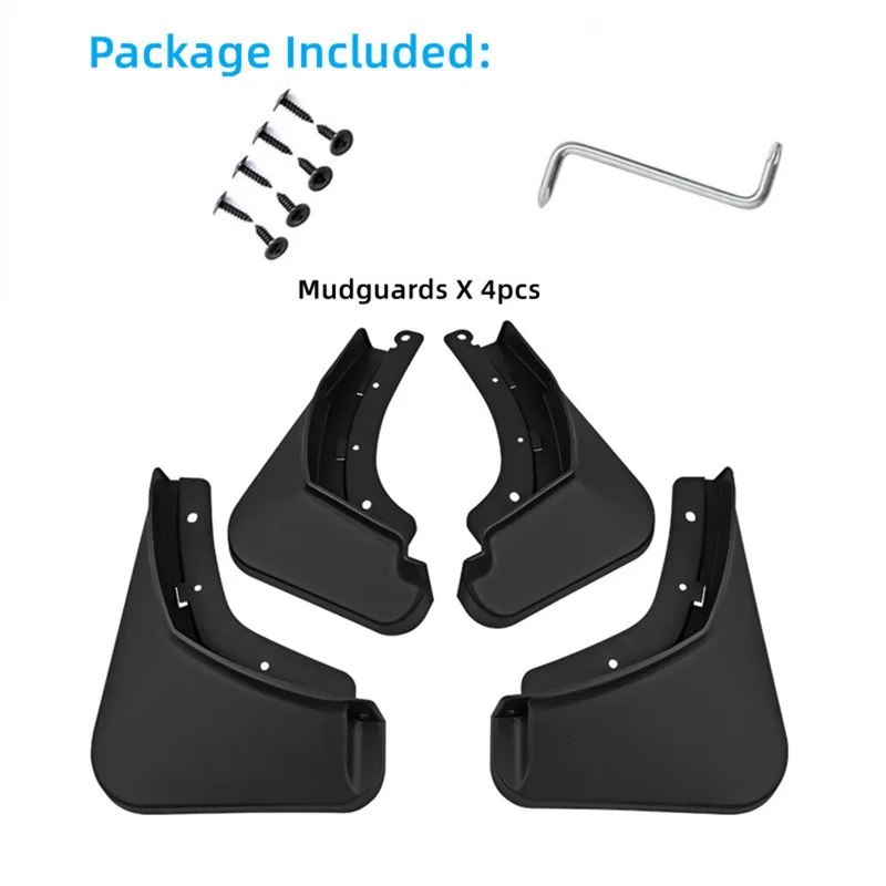 4 шт. автомобильные брызговики для Chevrolet Seeker Singmaro 2022 2023 на крыло автоаксессуары