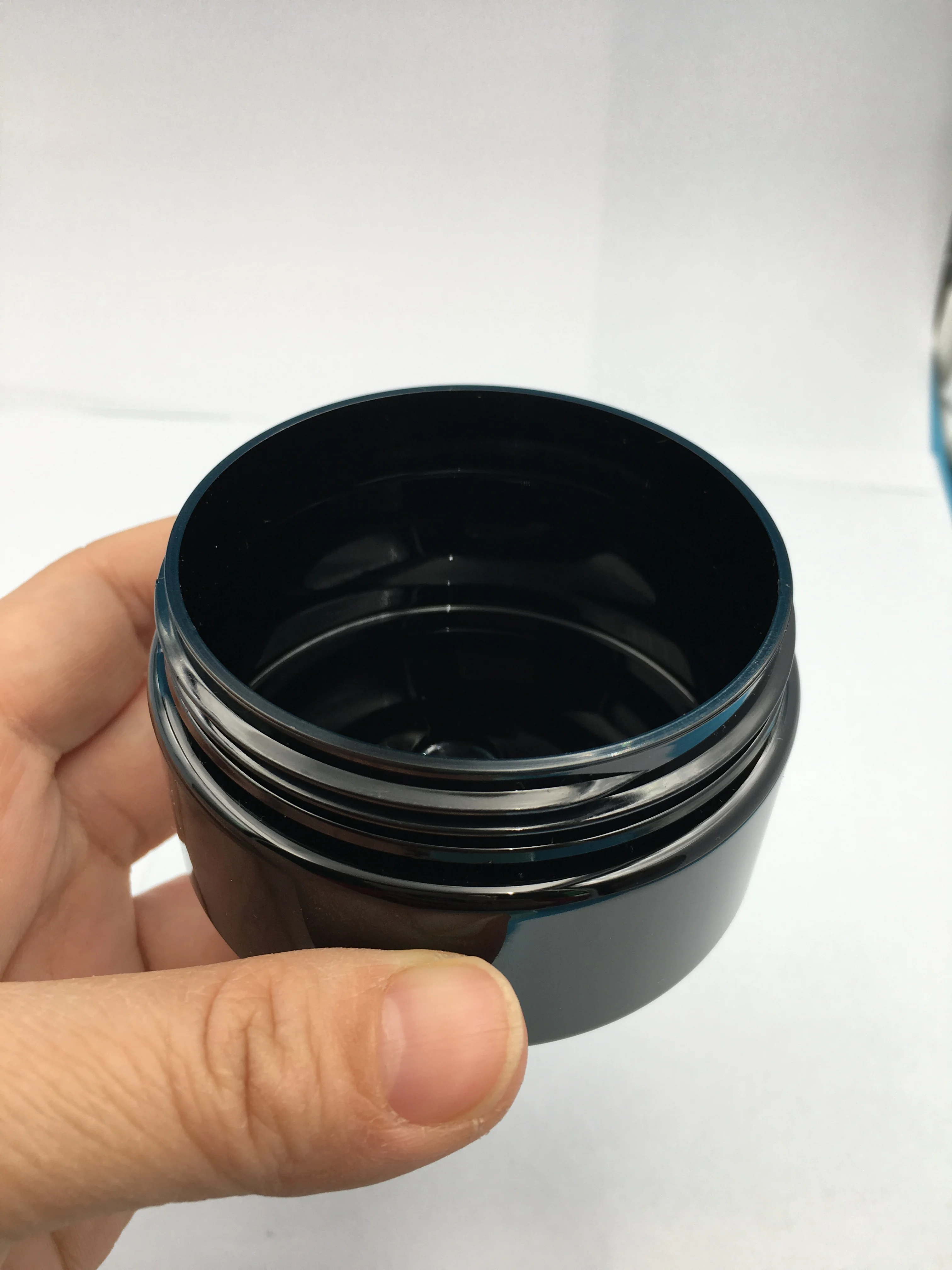 100ml 250g black cream bottle light-proof candy container biscuit jar male bottle PET bank 30 free shipping images - 6