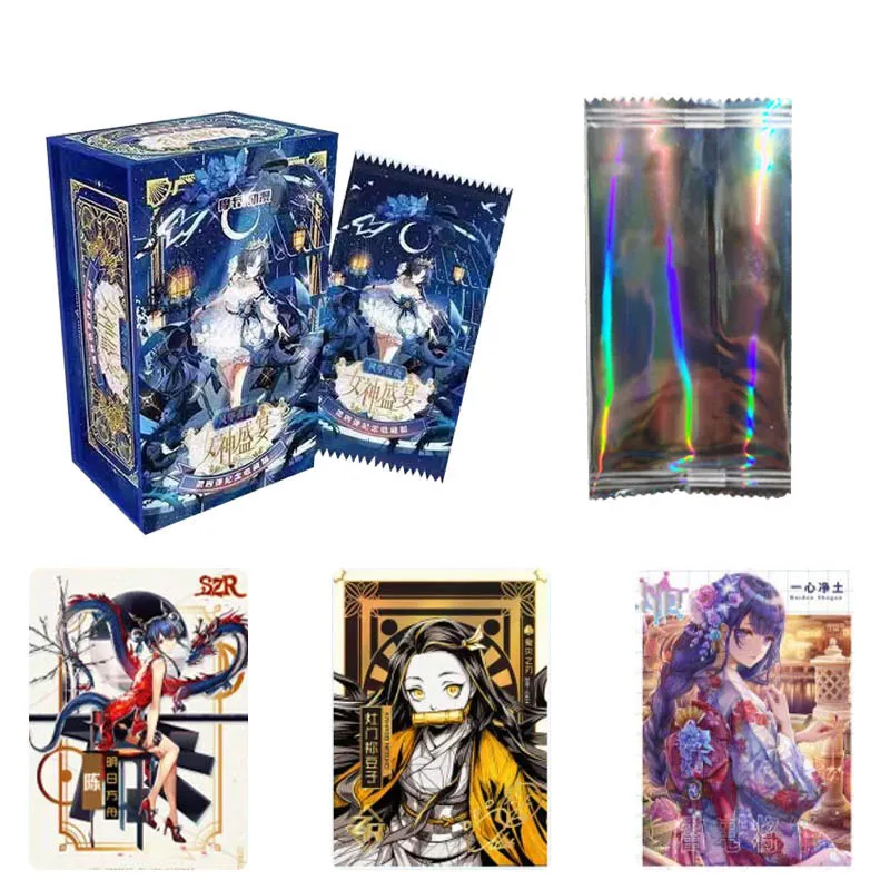 

Wholesale Goddess Collection Booster Box The Goddess Feast-Beautiful Rose Commemorative Collector's Edition EX Kids Game Cards