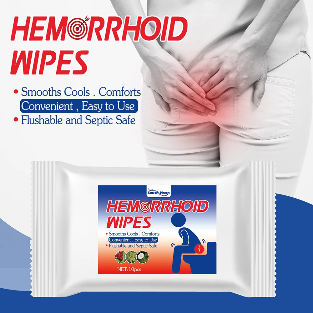 

Flushable Hemorrhoid Wipes Containing Witch Hazel And Aloe Vera Hemorrhoids Pain Relief Wet Wipes Hygiene Wet Tissues