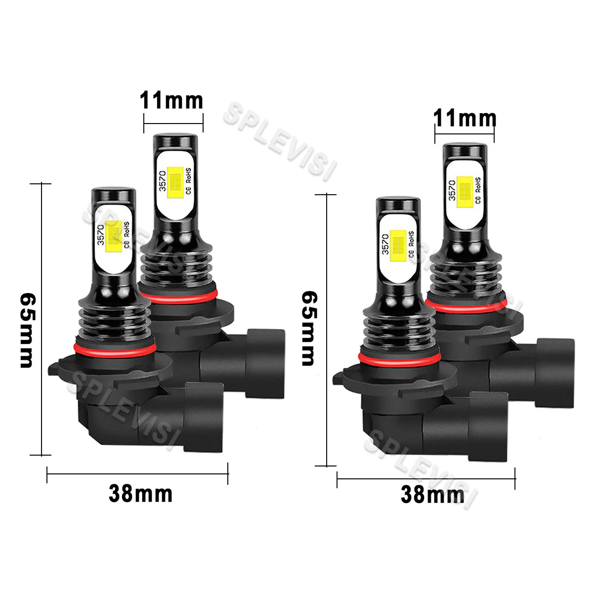 Рисунок 6 - светодиодные лампы для фар 6000K