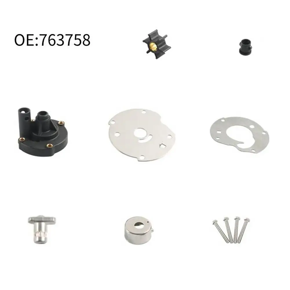 

Water Pump Impeller Kit Replacement 763758 Compatible For 5.5 6 7 1954 1979 Outboard Motors