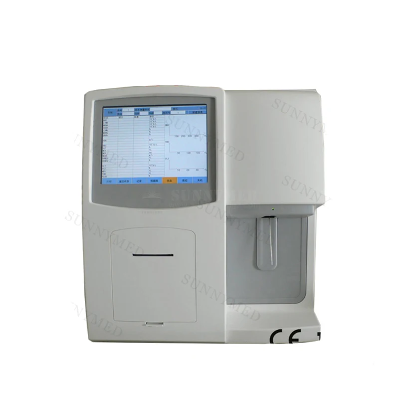 

SY-B004 advanced 3 part differential medical lab CBC Machine Dual-channel vet hematology analyzer price