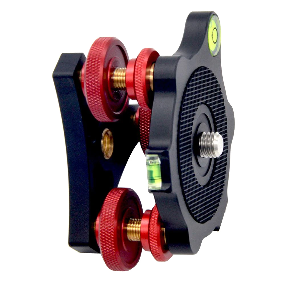 

VELEDGE LP-64 Tripod Leveling Base with 3 Adjustment Dials for Camera Tripod