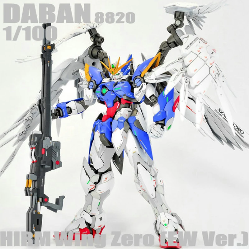 Экшн фигурка DABAN 8820 мг, 1/100 Hirm Wing Zero, новая модель сборки, игрушки, модель в наличии, Рождественский подарок в оригинальной коробке