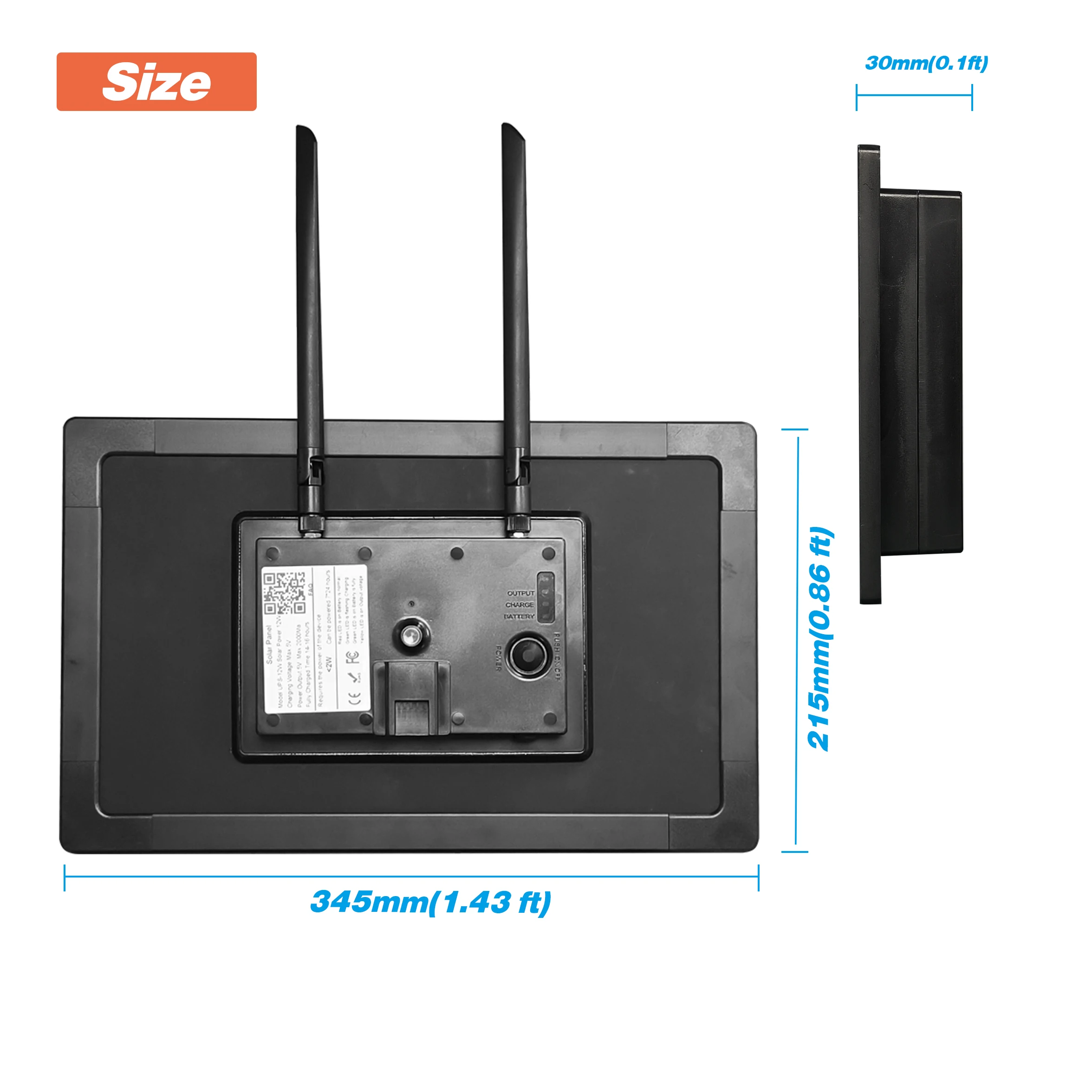 Фото 12W Солнечный LoRa-узел Heltec V4 28DB с GPS, 868/915 МГц, LoRaWAN, водонепроницаемый, с батареей, ESP32-S3, Arduino, Meshtastic, LoRa IoT №5