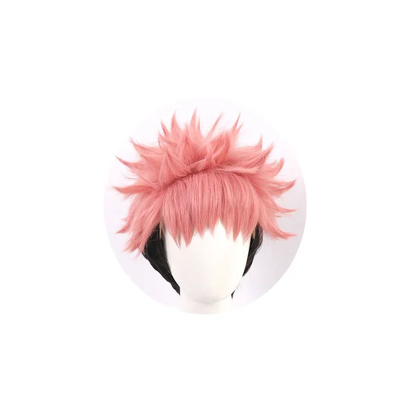 Anime Jujutsu Kaisen Yuji Itadori Full Cosplay Costume Kugisaki Nobara Hammer Wig