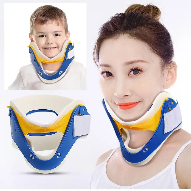 

Cervical Neck Collar Brace Therapy Traction Device Spine Protect Neck Collar Posture Corrector Stretcher Relief Neck Bone Care