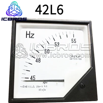 

Instrument 42L6 Pointer Frequency Meter 45-55Hz380V220V100V