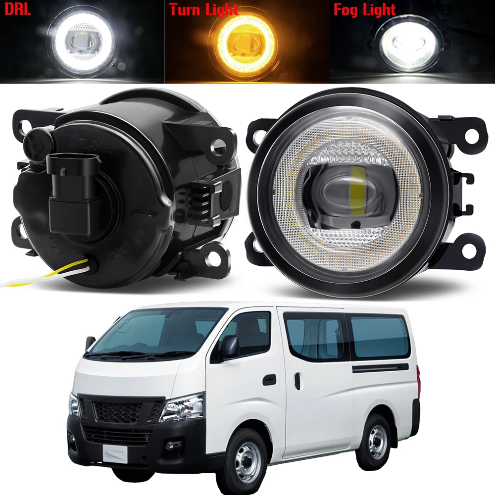 

2X30 Вт Светодиодный льные светодиодные противотуманные фары ангельские глазки противотуманный сигнал поворота дневные ходовые огни для ...