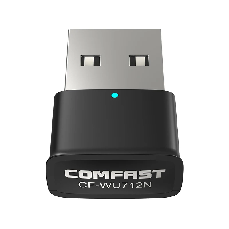 

Comfast CF-WU712N 150Mbps 2.4GHz Wireless Network Card Mini USB Wifi Adapter 802.11N USB2.0 Wi-Fi Receiver Transmitter Dongle