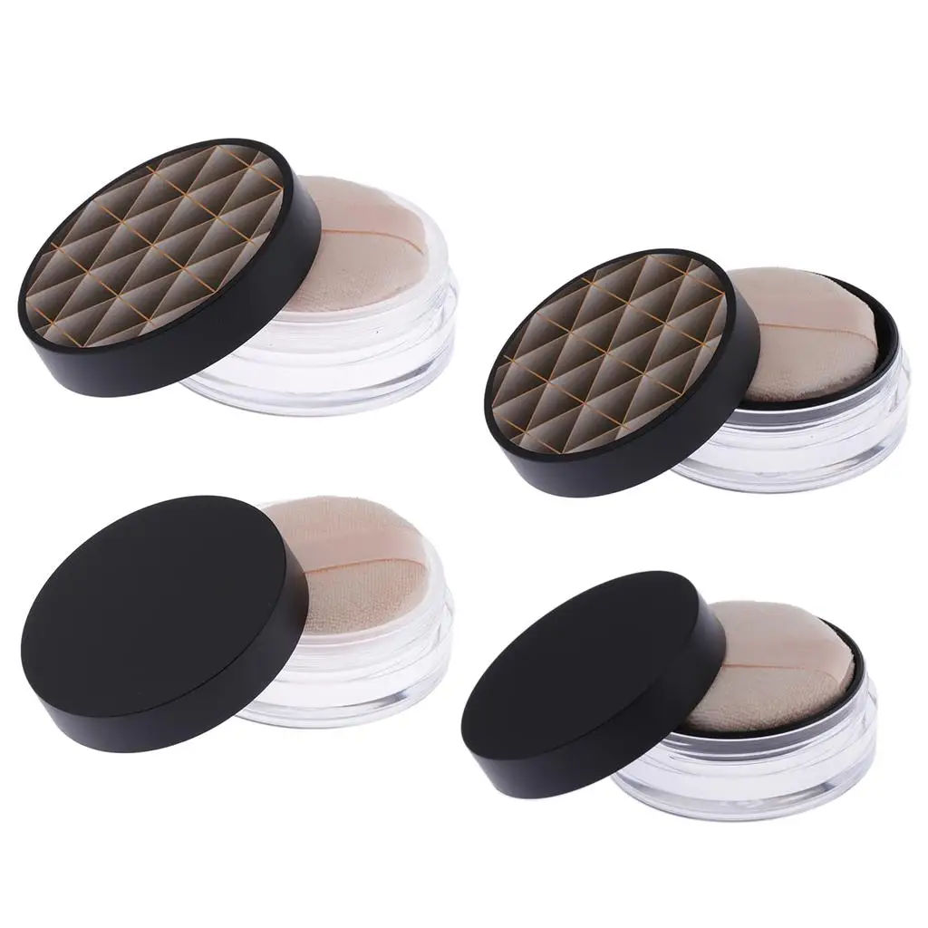 Многоразовая рассыпчатая пудра для лица косметический контейнер макияжа пудры