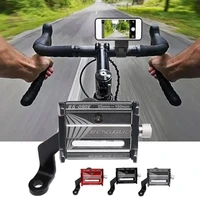 adjustable wear resistant bicycle phone holder aluminum alloy cycling gps units phone clip for outdoor