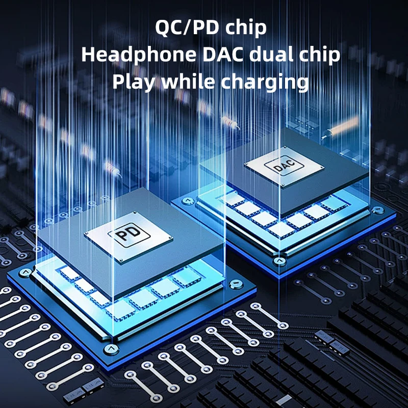 Адаптер PD100W USB-C на 3,5 мм HiFi для наушников, 2-в-1, с разъемом Type-C для зарядки и AUX-аудиоадаптером для iPad Pro, Samsung, Huawei (art.: 3920da7a3d5ae) - 3920da7a3d5ae